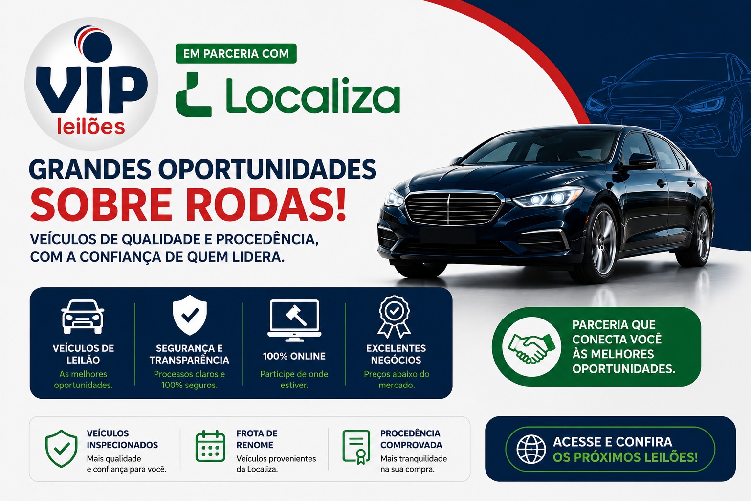Leilão de Veículos - Frota - 15/06/2026